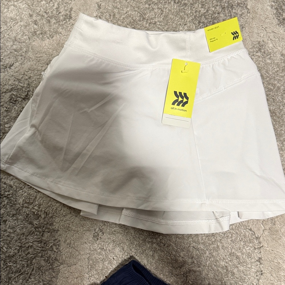 New girls All in Motion High-rise Tennis Athletic Skort White S-XS, S, L NWT…49 - Picture 13 of 16